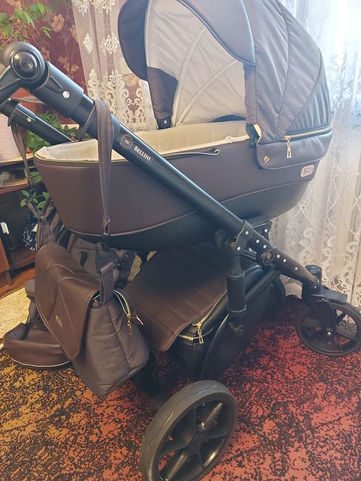 Універсальна дитяча коляска (2 в 1) BabyPram Bellini