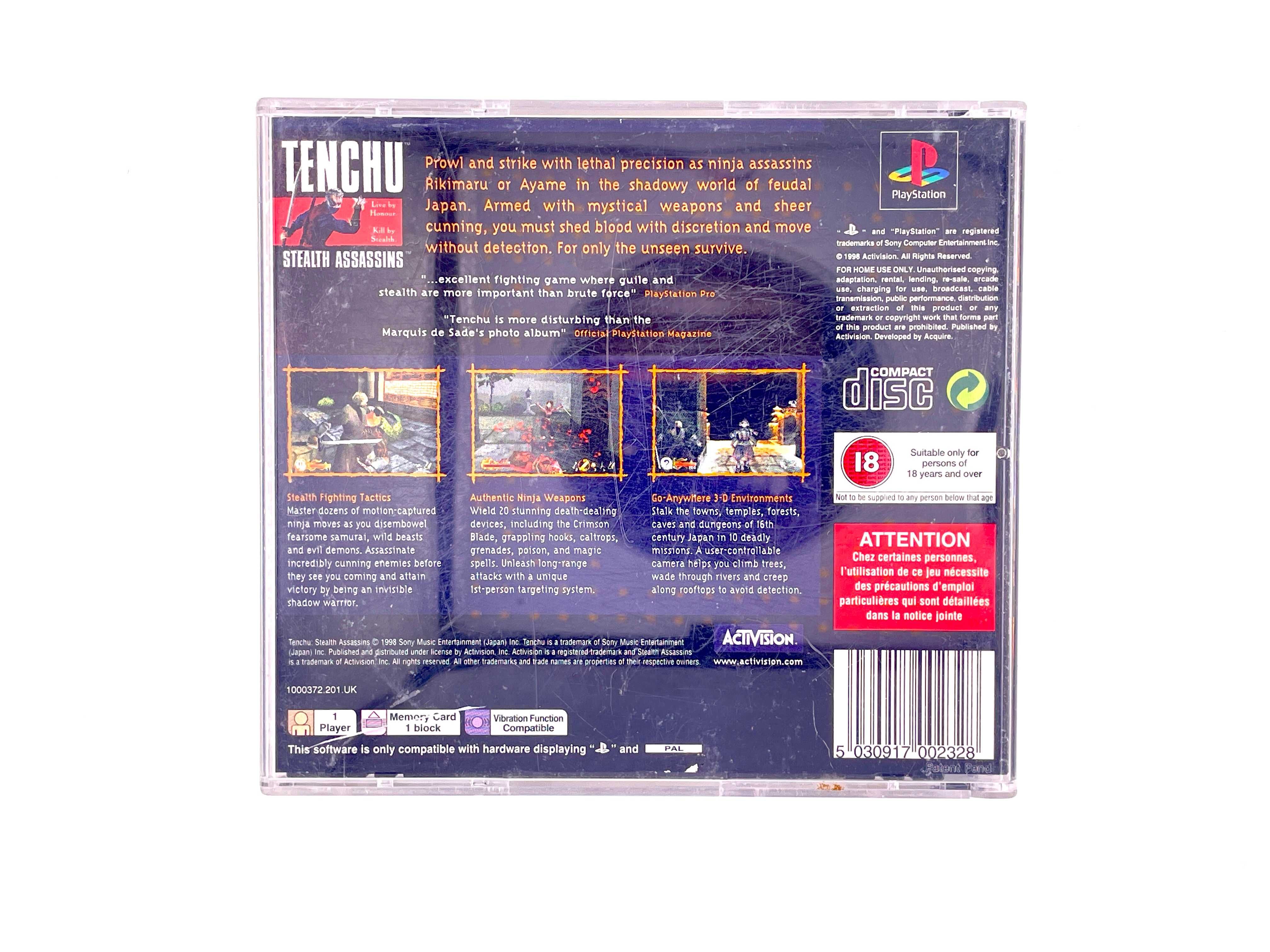 Tenchu Stealth Assassins PSX VIMAGCO.PL Bydgoszcz Śniadeckich 11