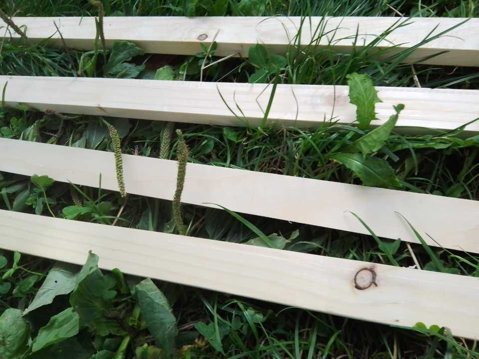 Łata, Deska heblowana, świerk