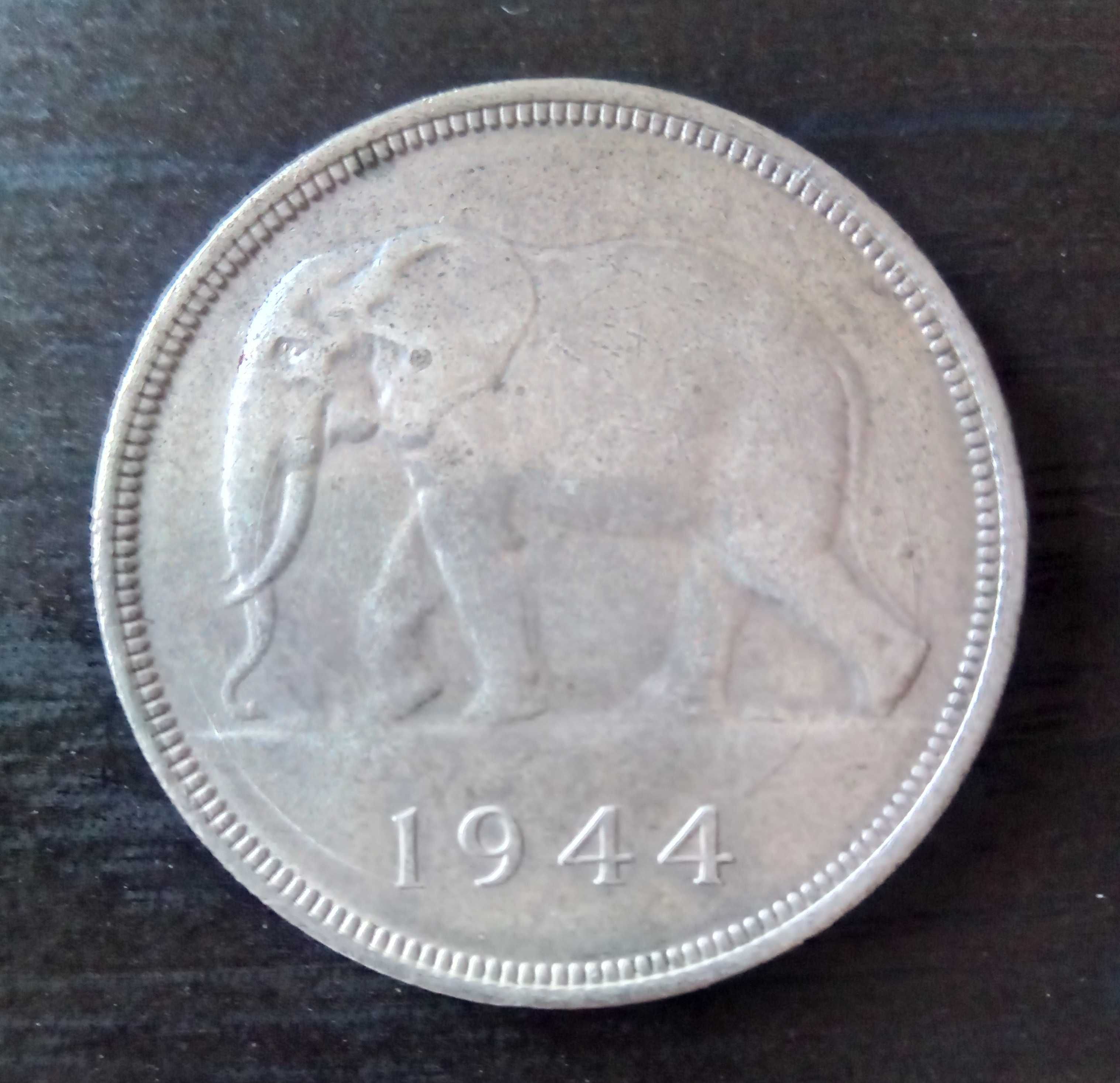 50 Francs - 1944 - Congo Belga