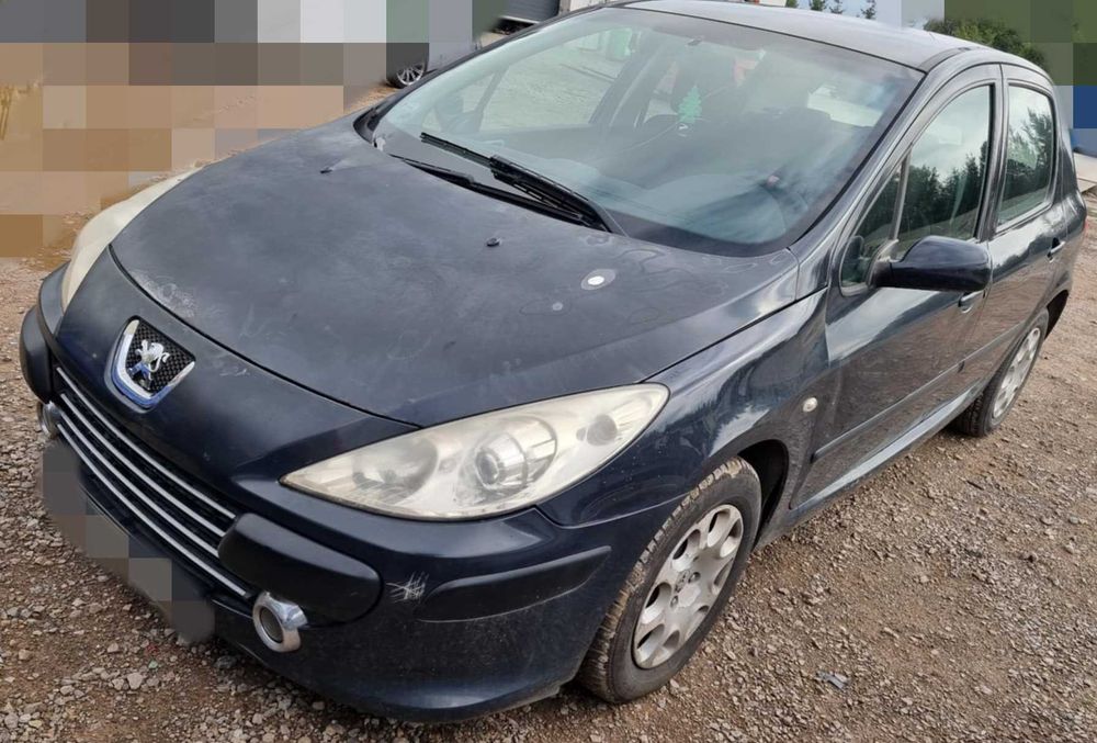 CZĘŚCI maska zderzak zawieszenie lampa Peugeot 307/ 307 SW D/B kolory