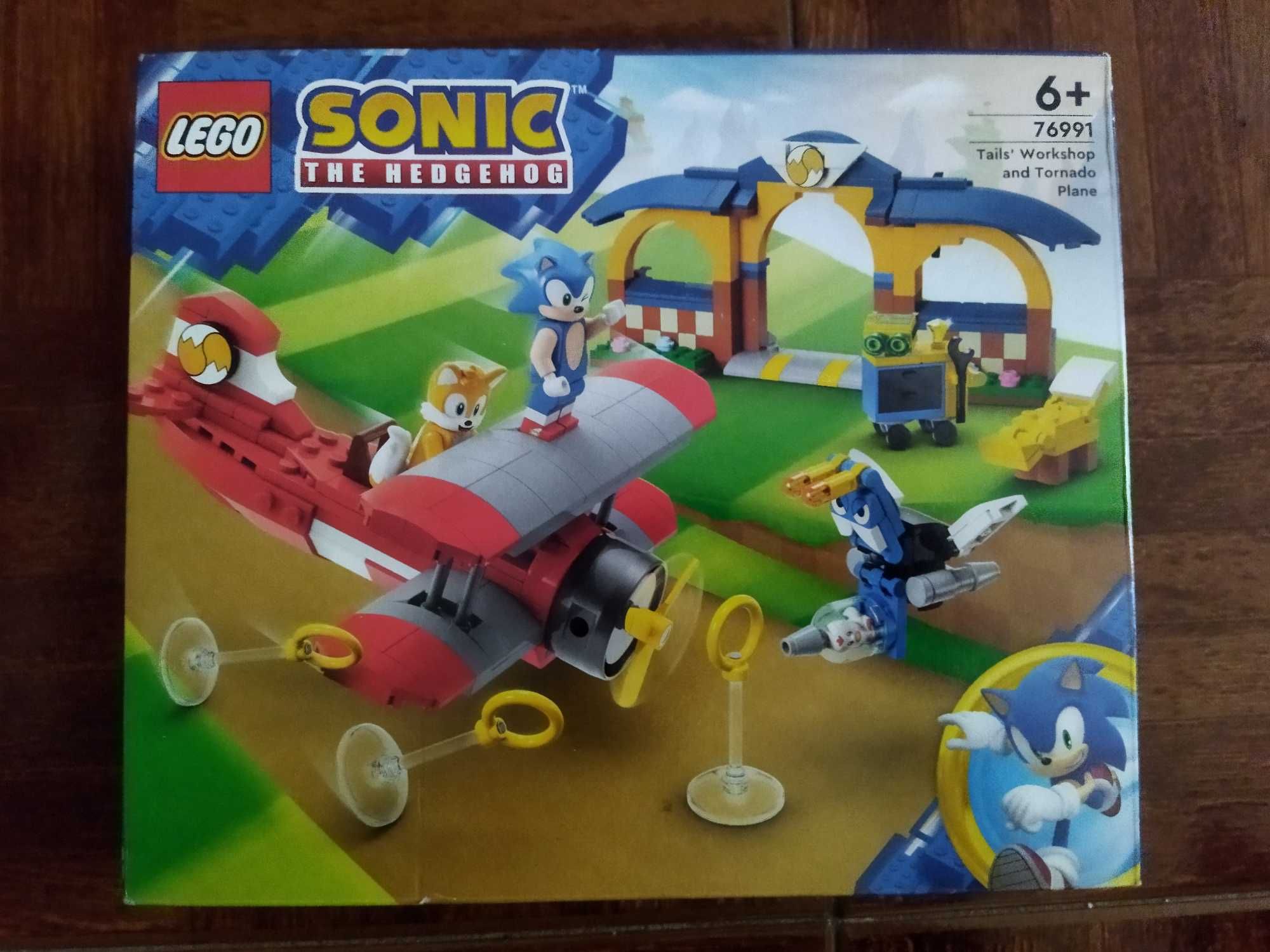 76991 Lego Sonic - Tails' Workshop & Tornado Plane