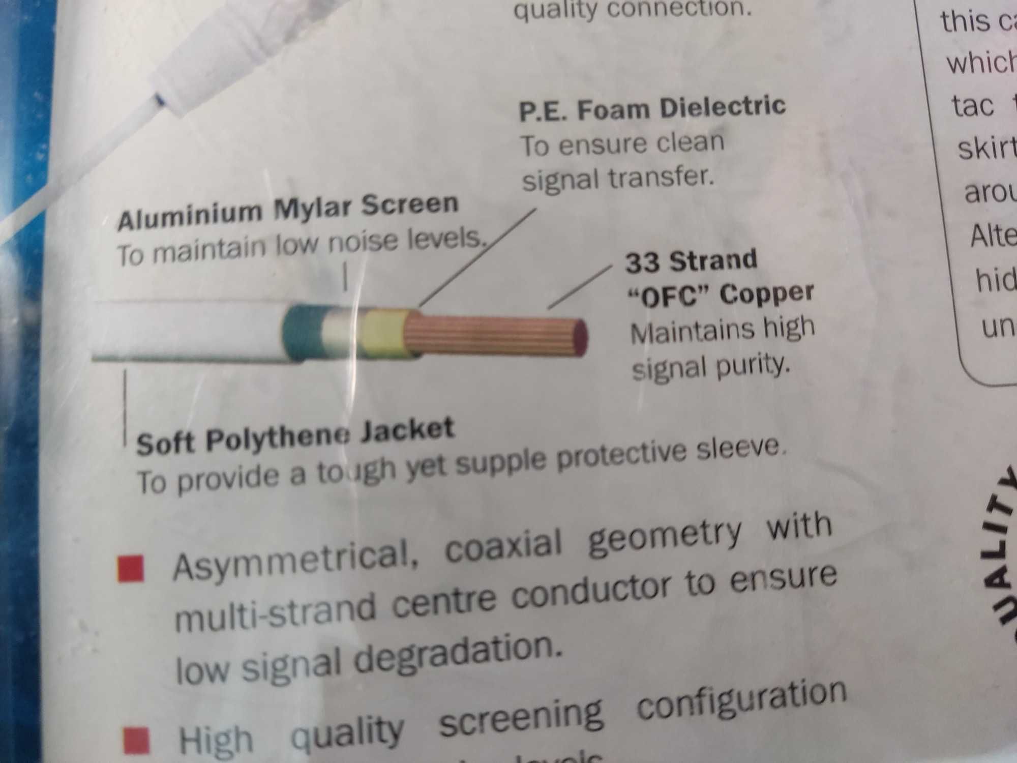 Cambridge Audio Sublink 7,5m. kabel do subwoofera, przewód Professiona