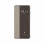 Oryginalne Etui Huawei Smart View Flip Cover Case khaki do Huawei P40
