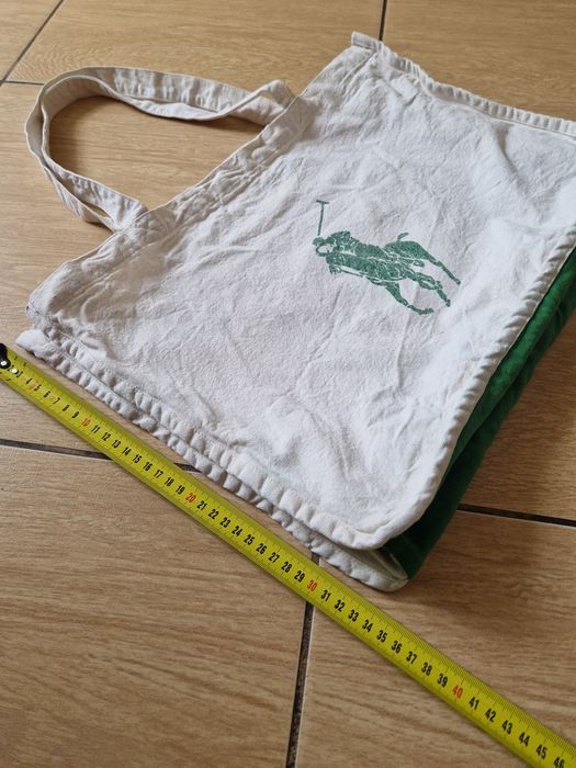 Винтажная сумка шоппер Polo Ralph lauren