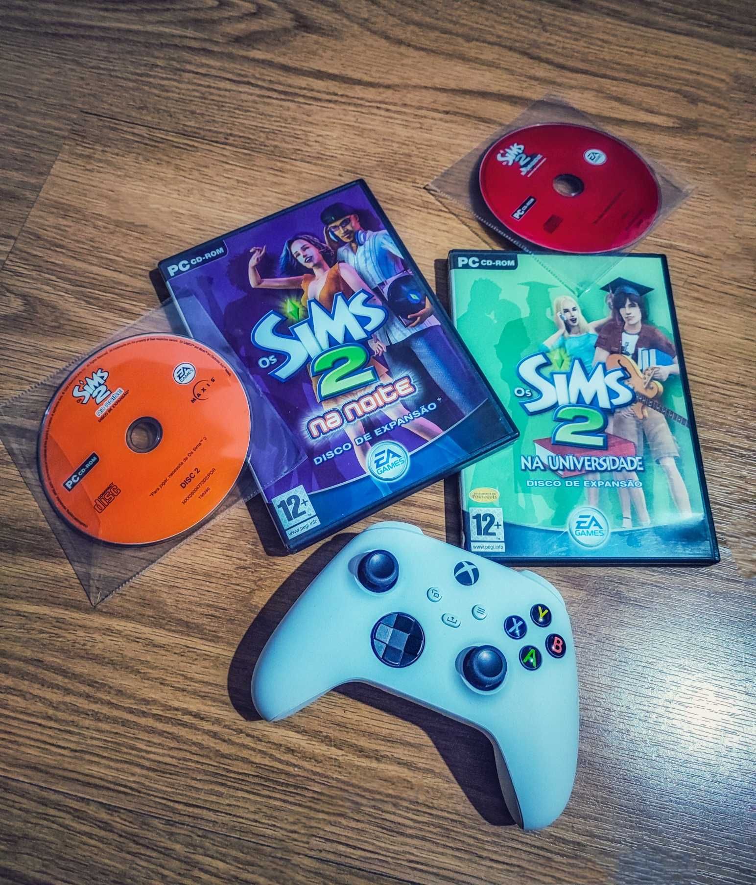 (2x Jogos PC) The Sims 2 Na Universidade & Na noite / EA Games