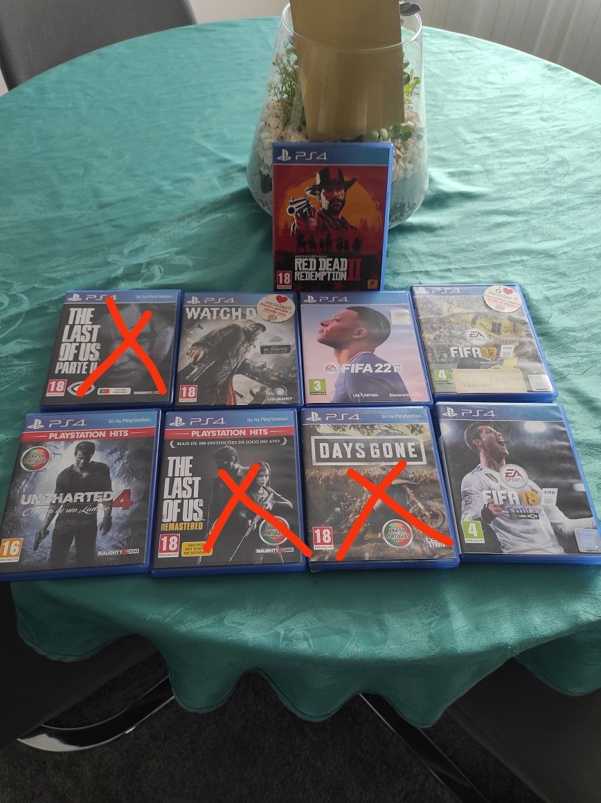 Vendo jogos PS4 melhor oferta