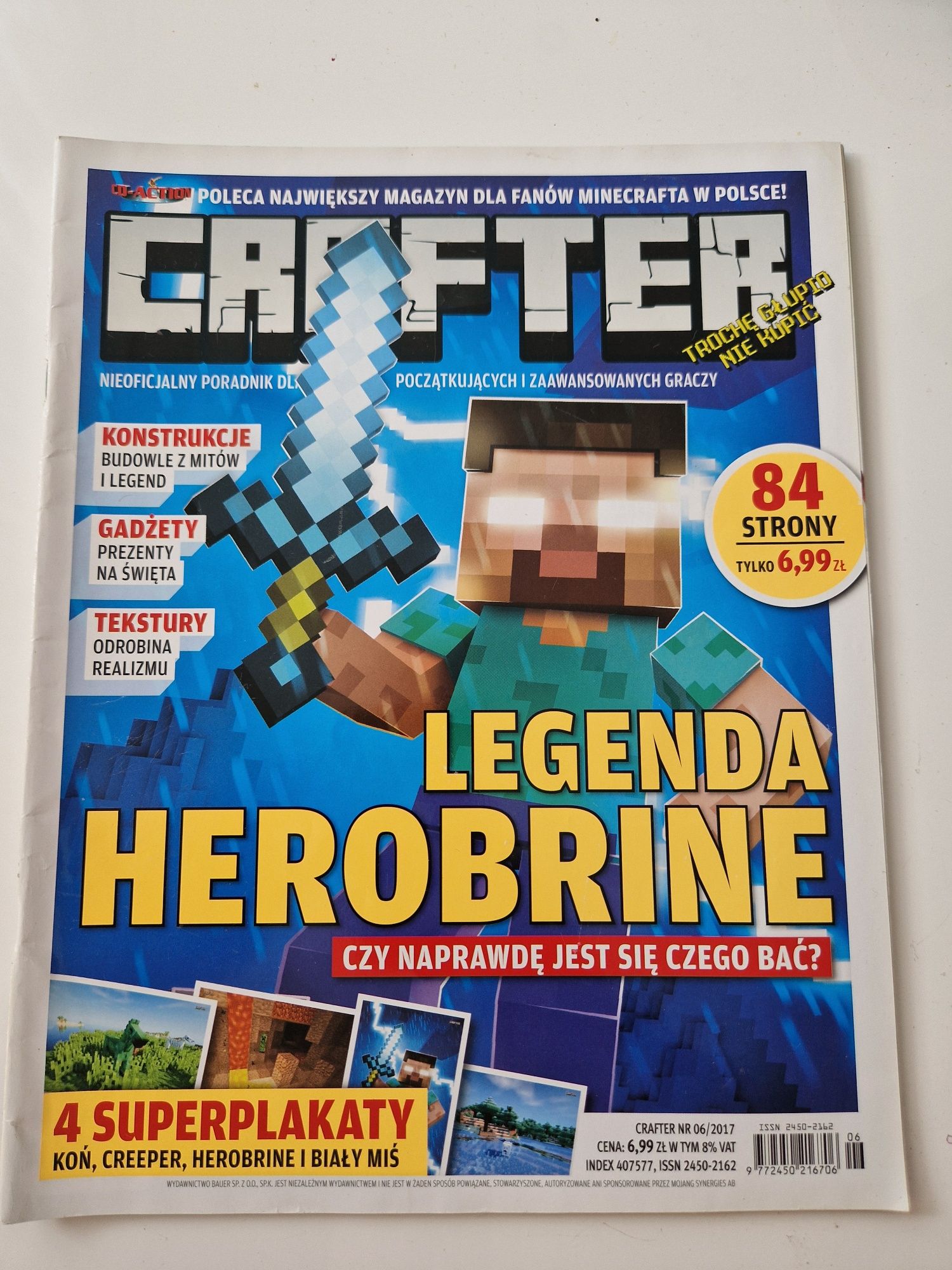Książka Crafter Legenda Herobrine limitowana