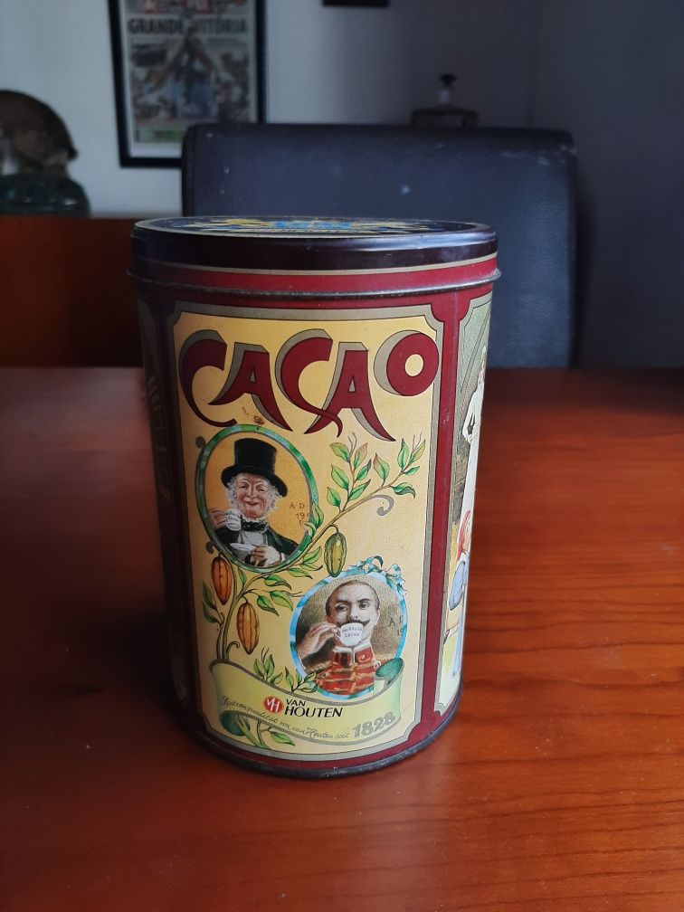 Antiga lata cacao Van Houten