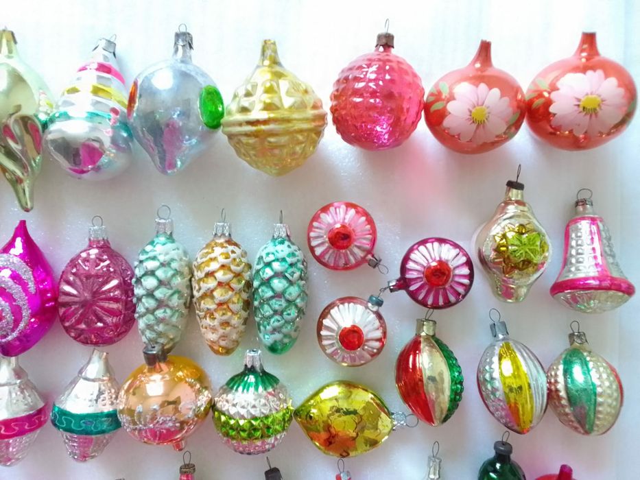 Ёлочные игрушки СССР