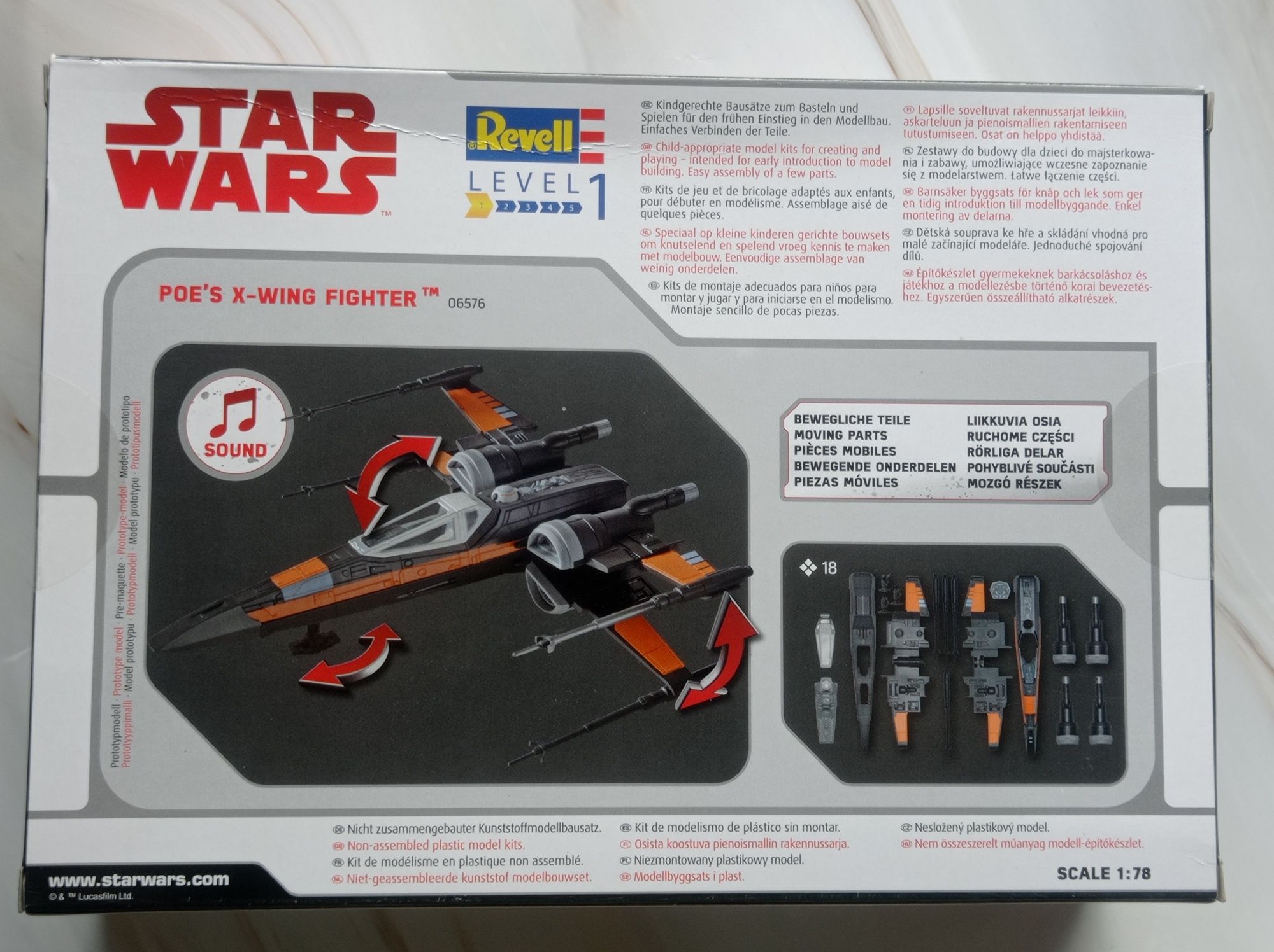 Конструктор "Star Wars" Истребитель X-Wing Revell 06576