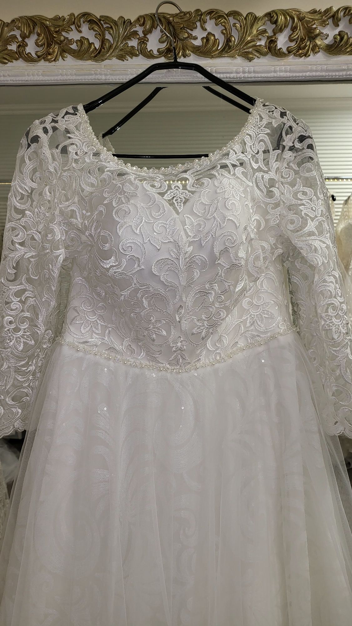 Vestido de Noiva NOVO DE EXPOSIÇÃO tam M