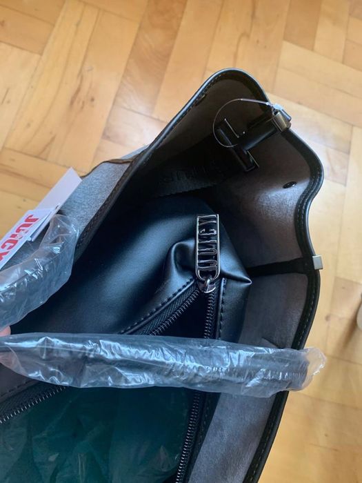 JUICY COUTURE- Torba Arlington Shopper 2w1 szara