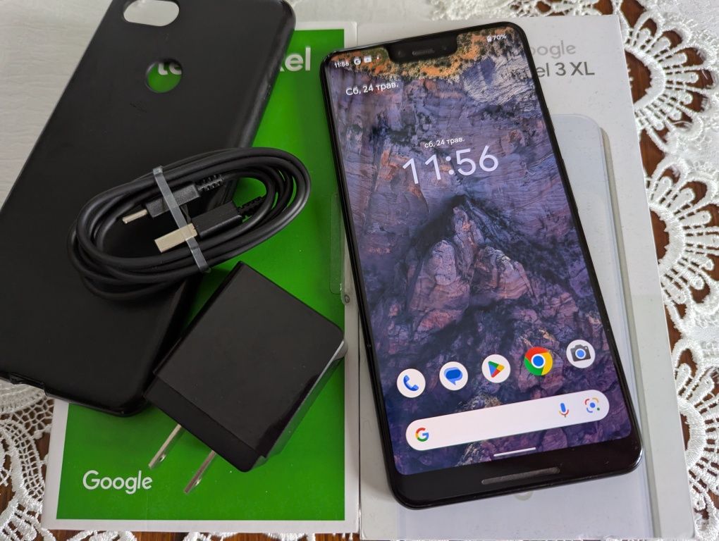 Google Pixel 3XL 4-64Gb/Sim+E-Sim/NFC/Комплект