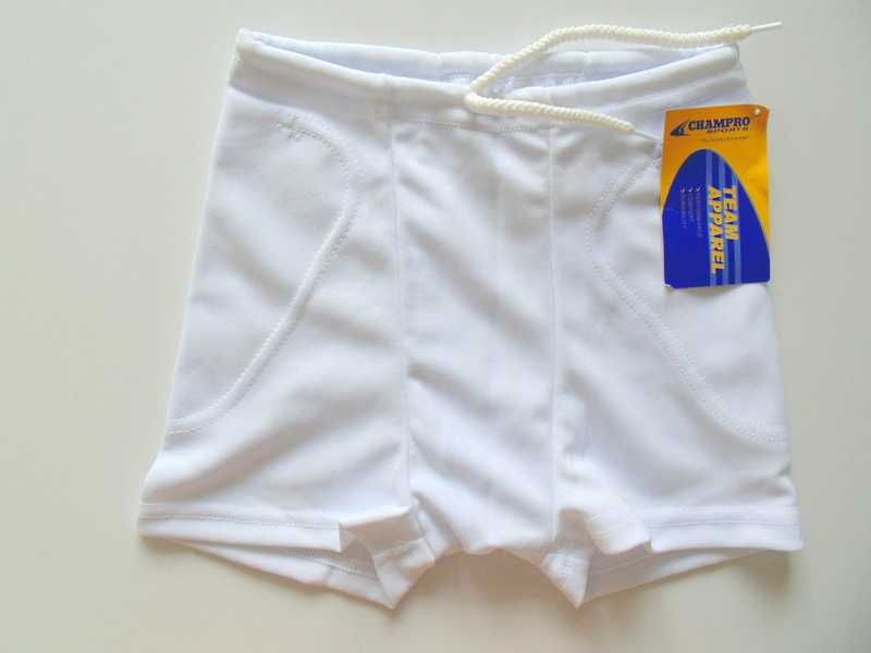 Champro Sports nowe białe bokserki chłopięce S