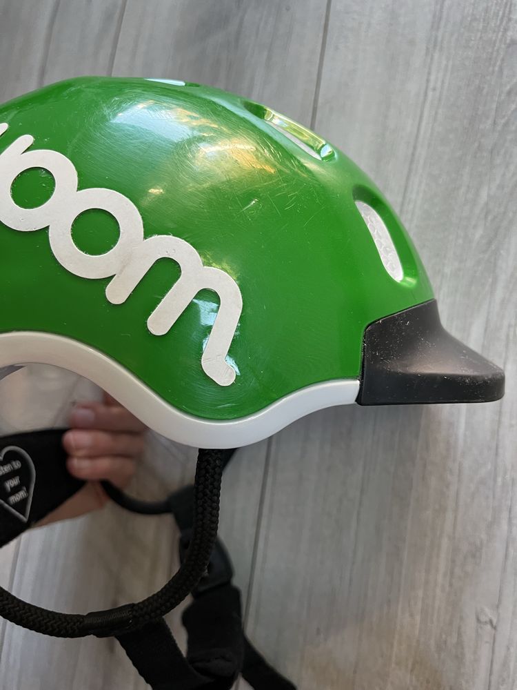 Kask Woom zielony rozmiar XS