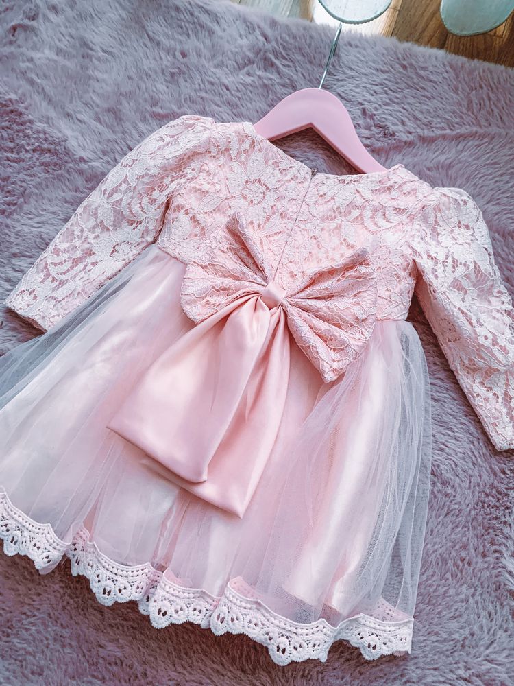 Vestido cerimónia rosa