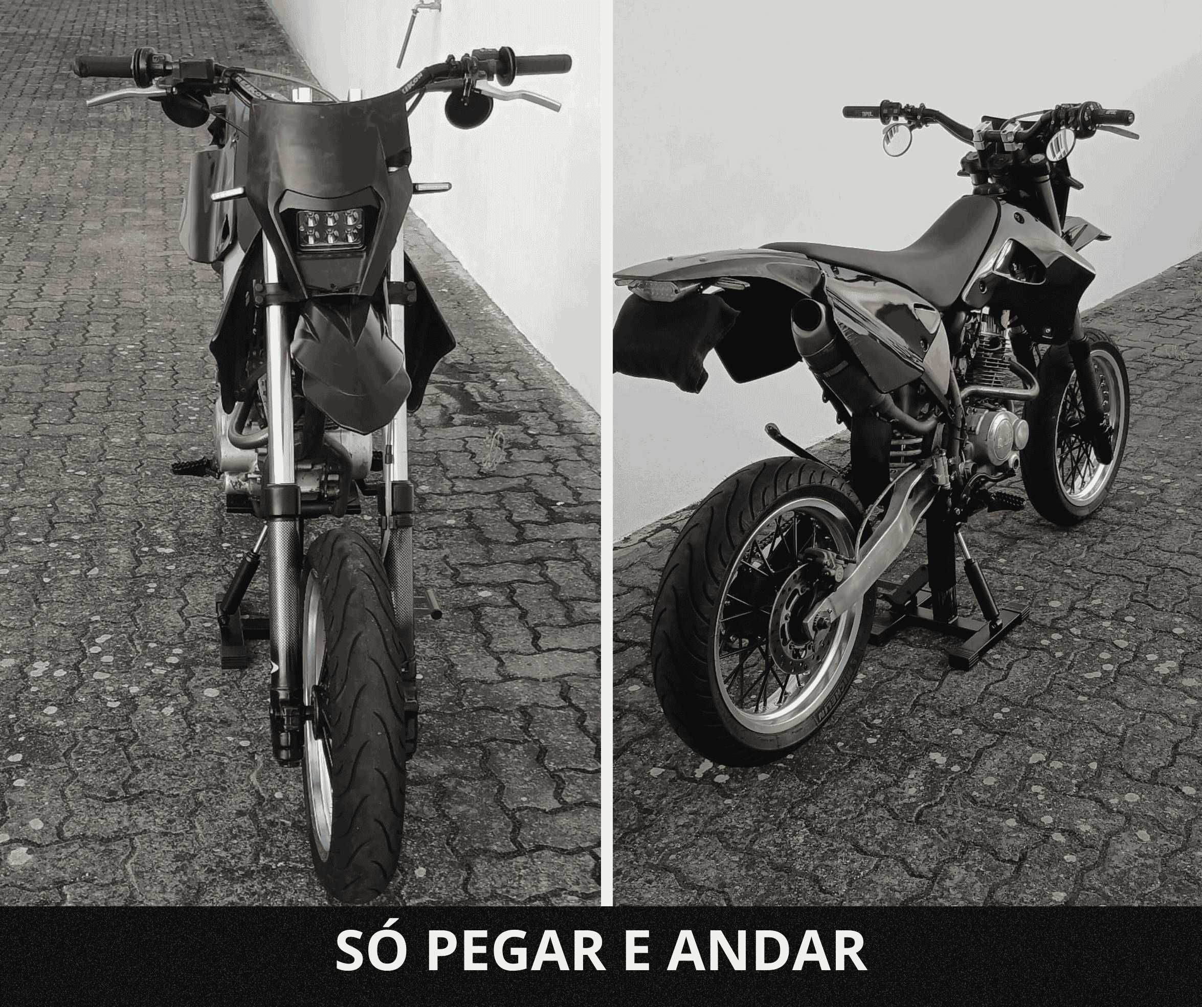 SUPER MOTARD 125 RESTAURADA | Revisão Oficial 2025