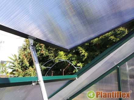 Szklarnia PLANTIFLEX zielona 190x250x195cm ALU 4,75m2 4 mm
