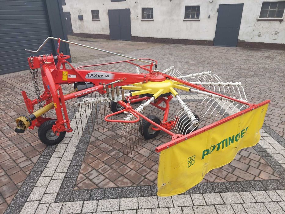 Zgrabiarka zagrabiarka POTTINGER euro top 340n  tandem