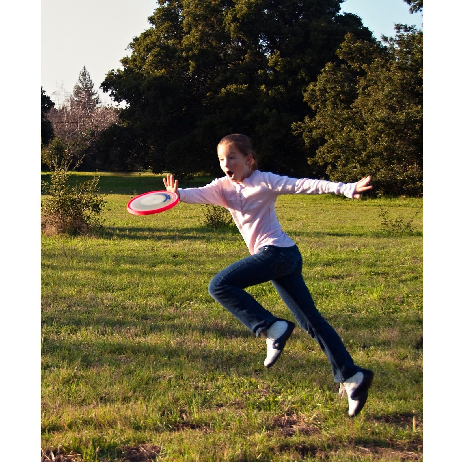 Frisbee AEROBIE Superdisc - Niebieski