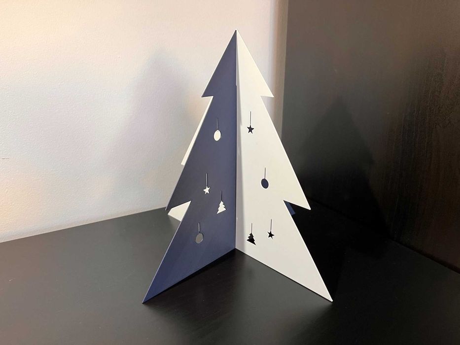 Składana Choinka 3D z Druku – Idealna na Święta!