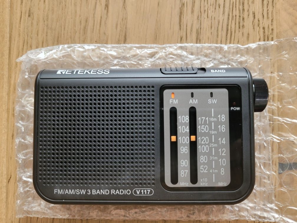 Retekess V117, fabrycznie nowe radio kieszonkowe