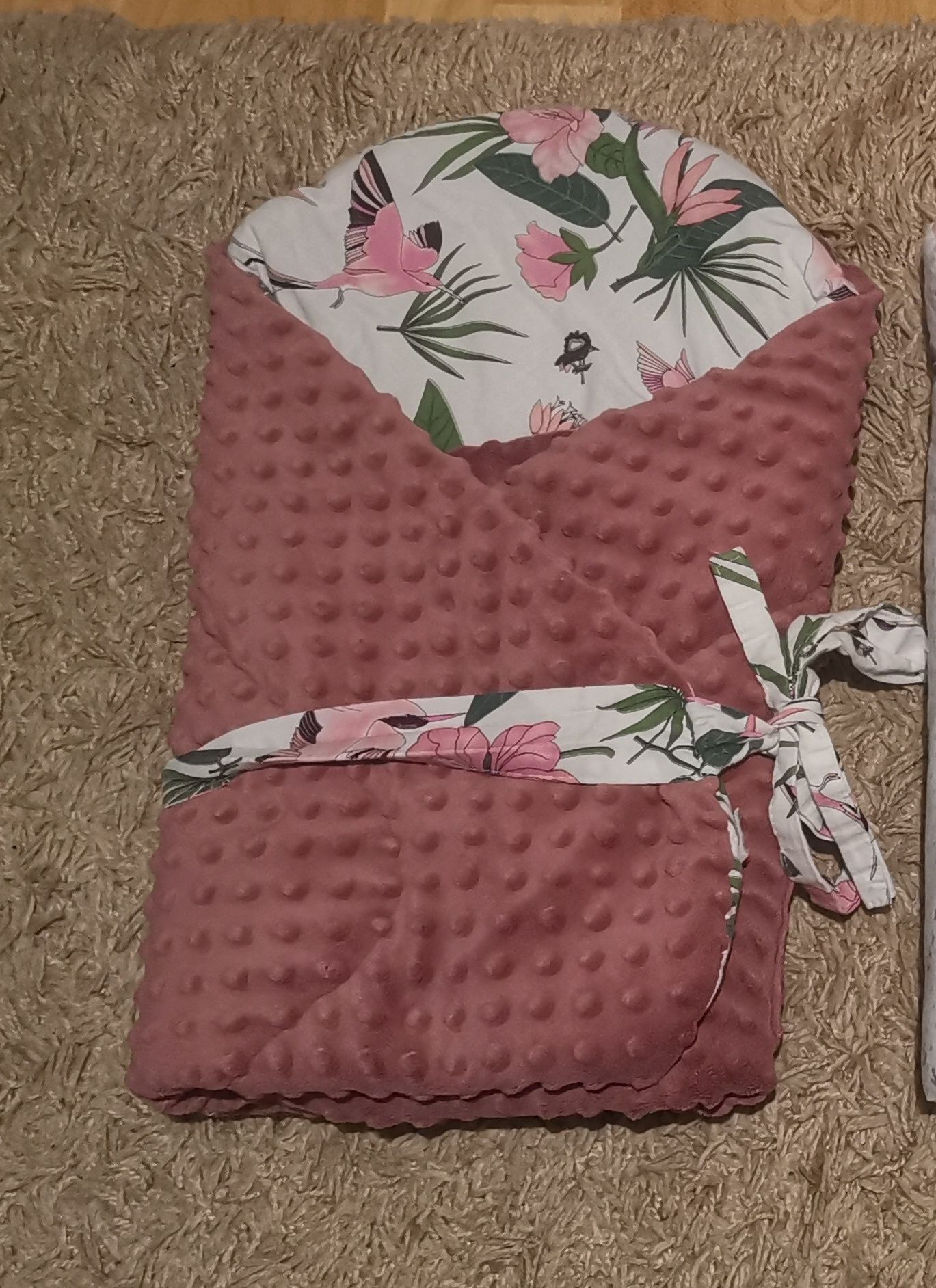 Beciki rożek  Babyboom/Minky dla noworodka