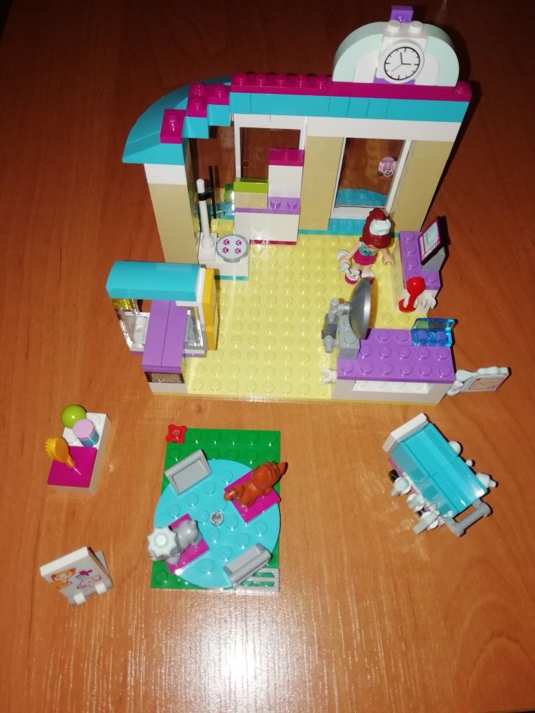 Zestaw lego friends weterynarz 41085