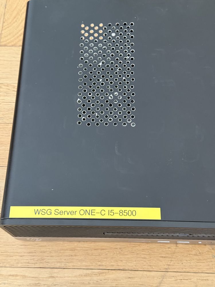 WSG waves soundgrid server One i5-8500 6 rdzeni