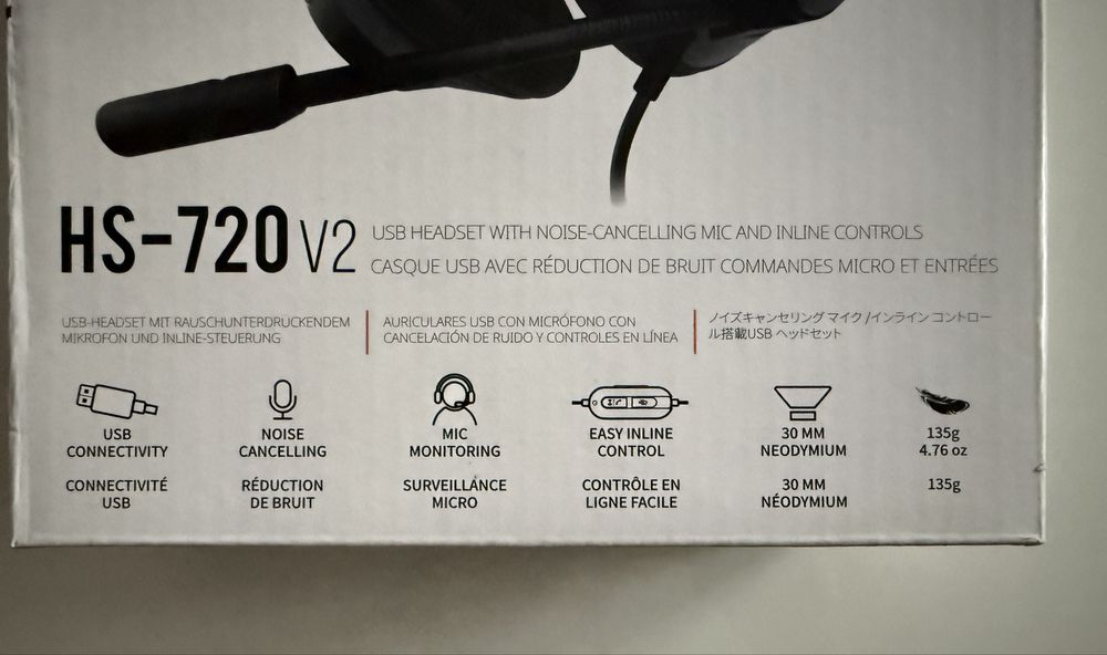 Słuchawki CREATIVE HS720 V2 Nauszne