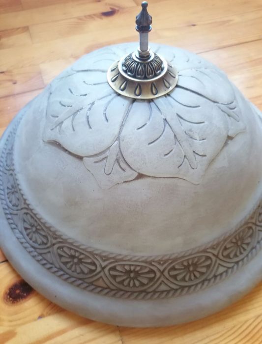Duży plafon 50cm klosz lampa