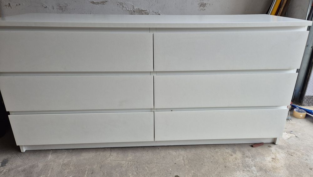 Komoda 6-szuflad Malm IKEA