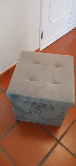 Cubo/ Caixa de arrumação/ Banco