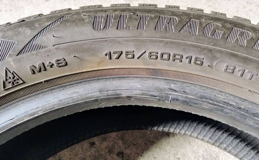 Шини зимові R15 175/60 Good Year Ultragrip 8