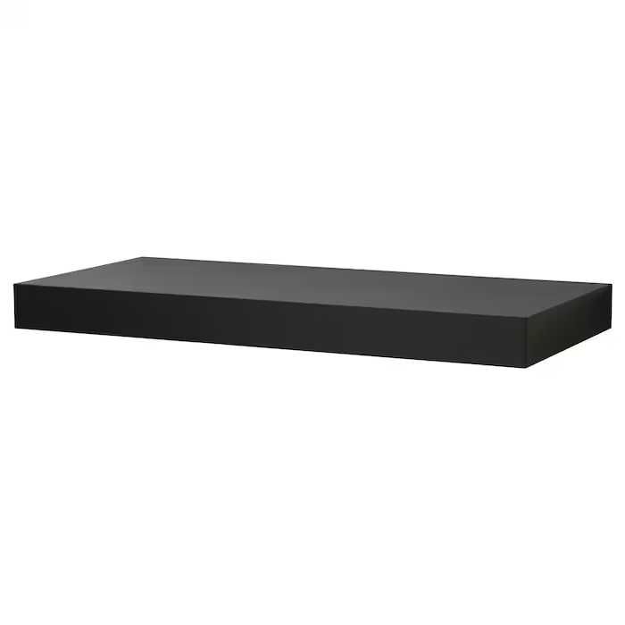 Prateleira IKEA PERSBY preto/castanho