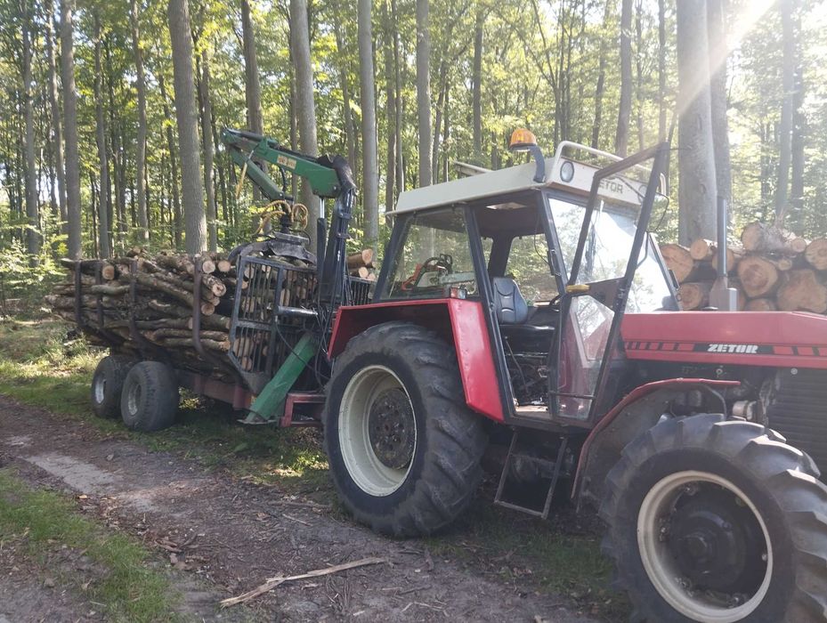 Zestaw zrywkowy Zetor 8045 more maskiner