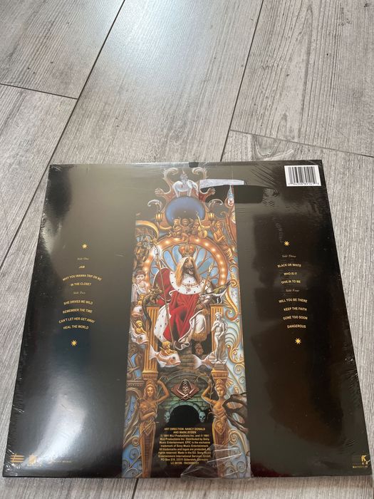 Płyta winylowa Michael Jackson DANGERUS  LIMITED EDITION