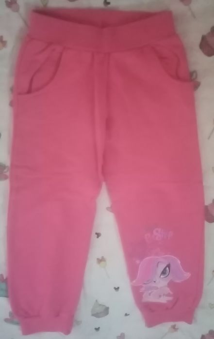 Spodnie dresowe litles pet Shop r 116 dla dziewczynki