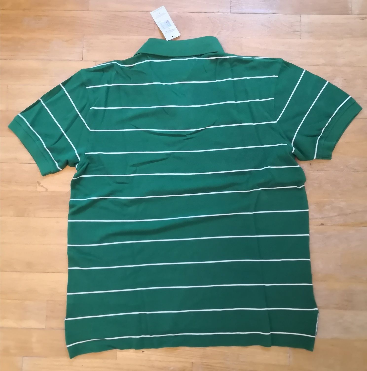 Koszulka Polówka Tommy Hilfiger, Zielona, rozm. L, 100% bawełna, oryg.
