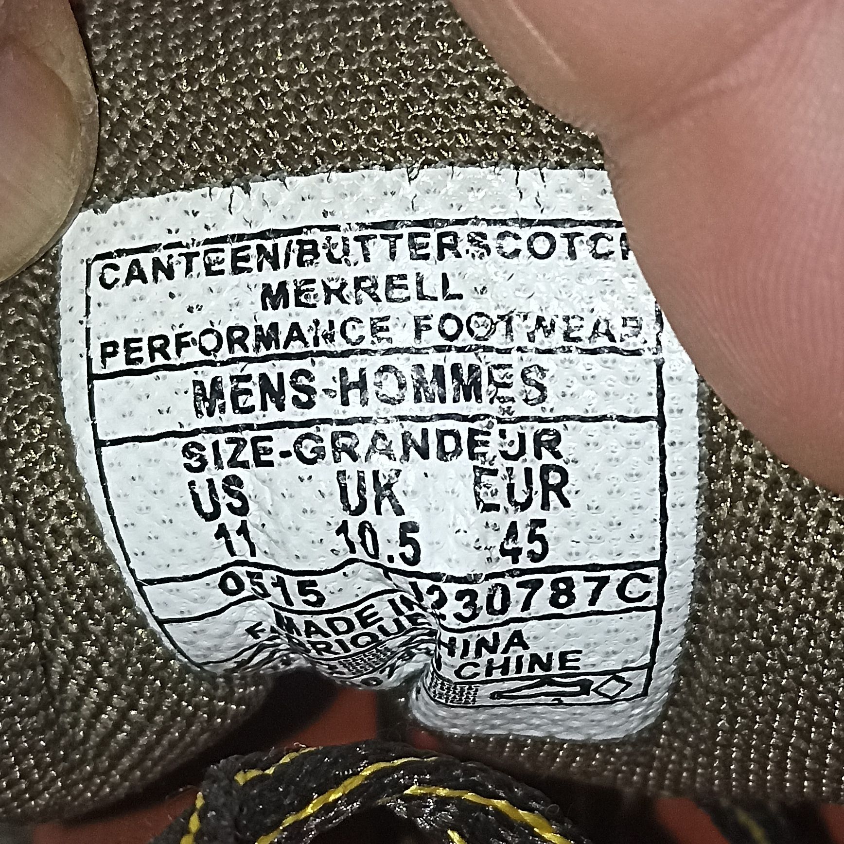 Merrel tamanho 45 em muito bom estado quase novas