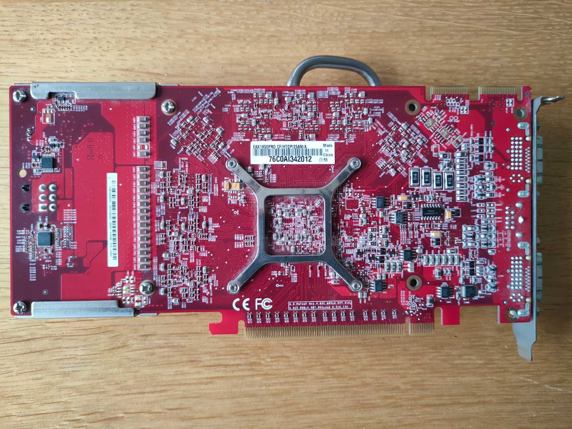 ASUS Radeon X1950 PRO 256MB 2xDVI dual display PCI Express z HeatPipe