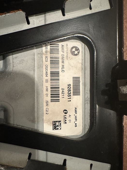 Підсилювач звуку hi-fi bmw f30 (бмв ф30)