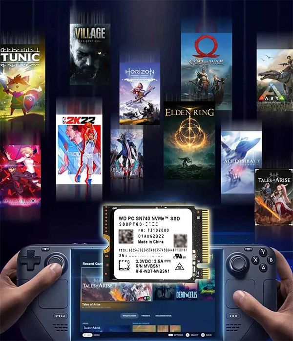 Western Digital SN740 1TB M.2 NVMe PCIe Gen4x4 2230