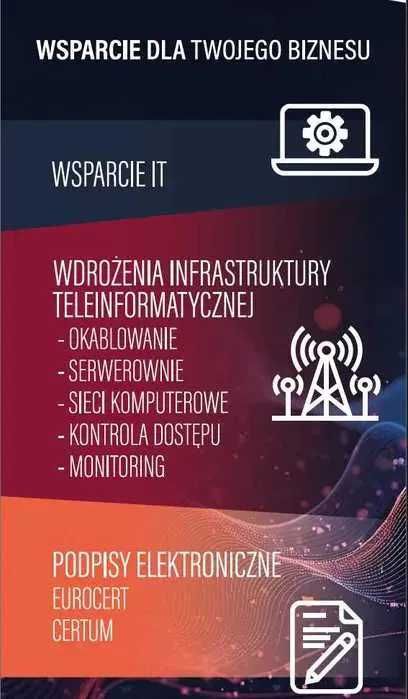 Obsluga informatyczna dla FIRM / Informatyk do Twojej firmy