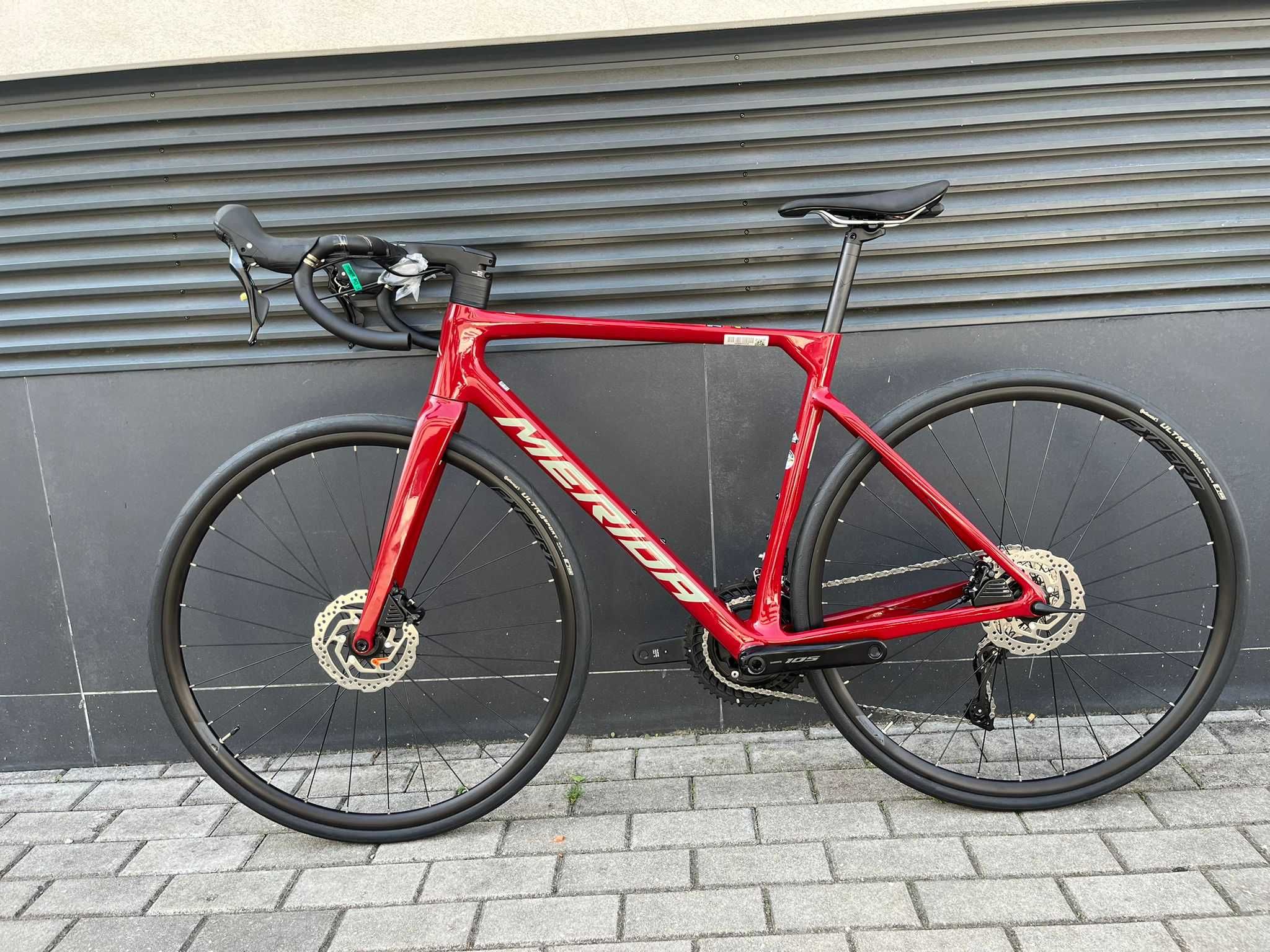 BICICLETA ESTRADA MERIDA SCULTURA 4000 V3 RED