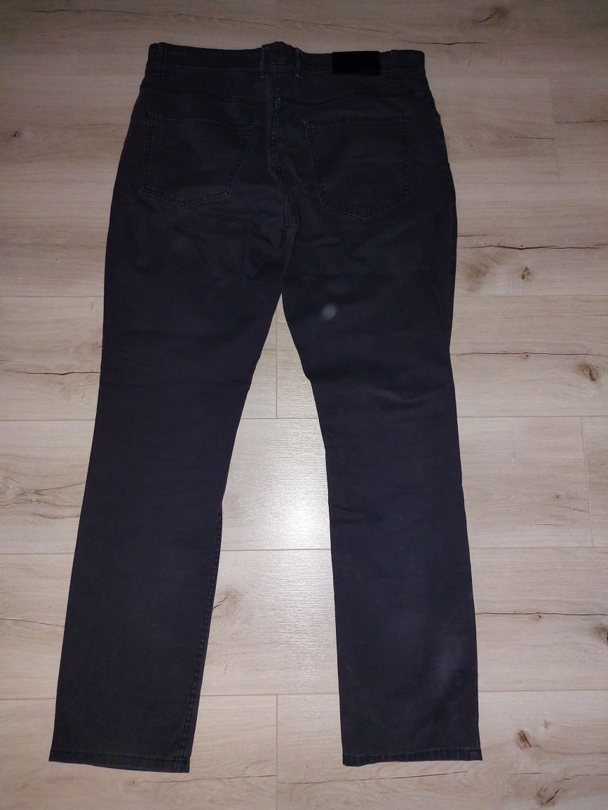 Męskie spodnie firmy Angelo litrico, kolor ciemny granat/ czarny, rozm