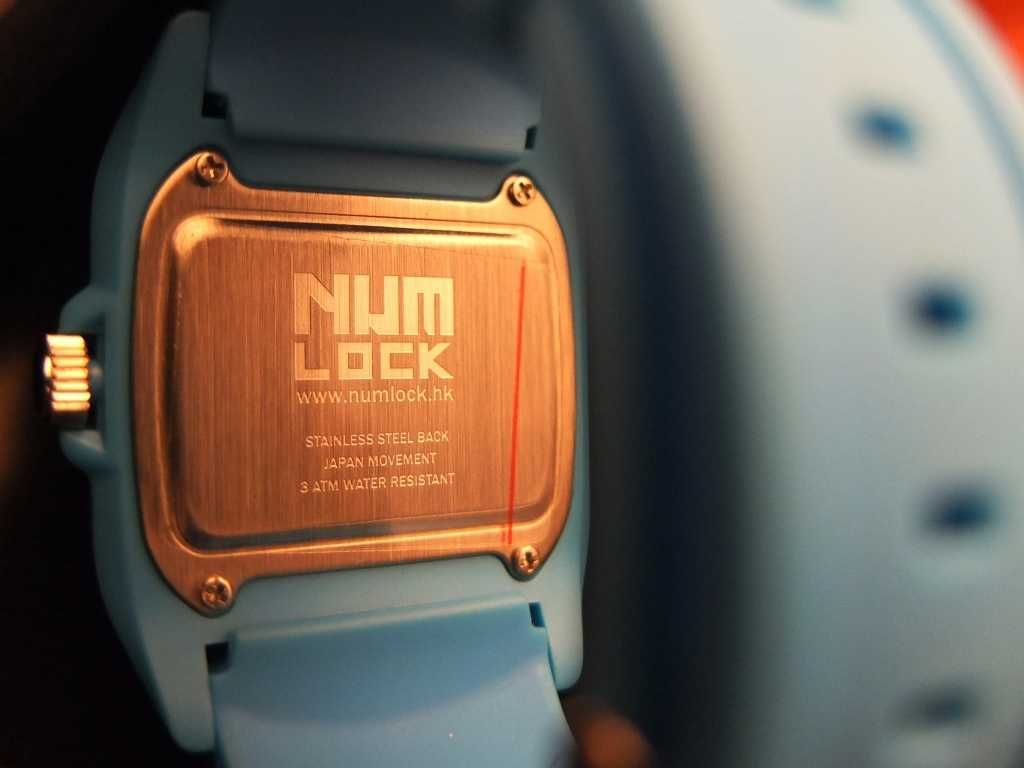 Relógio NumLock Psycho Azul - Novo na Caixa