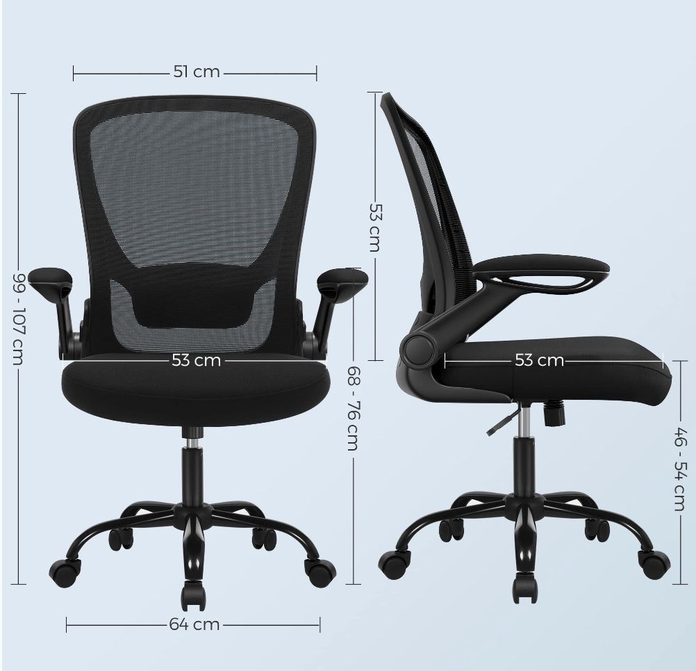 Fotel biurowy obrotowy ergonomiczny do 120kg