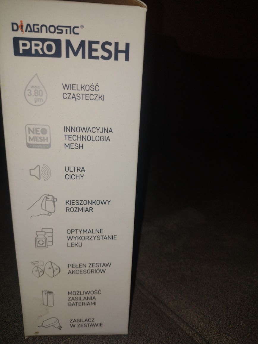 Sprzedam inhalator diagnostyki pro mesh